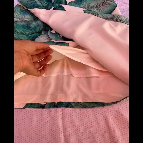 C/MEO Collective Women's Green Palm Leaf Printed Dress - Picture 7 of 13